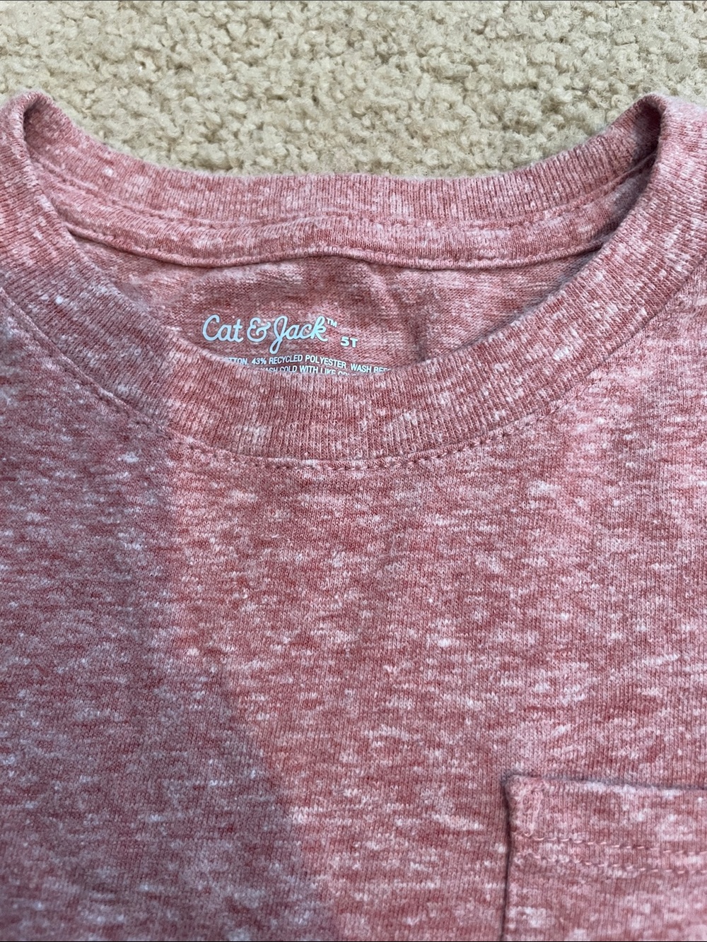 Cat & Jack Kids Long Sleeve bundle Fall boys tops 5T - Picture 6 of 6